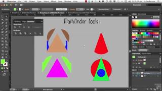 Adobe Illustrator CS6 Tutorial  Pathfinder Techniques part 2  InfiniteSkills [upl. by Tory160]