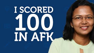 How I Scored 100 in AFK  Dr Hima Lohi  Prep Doctors [upl. by Allecsirp832]