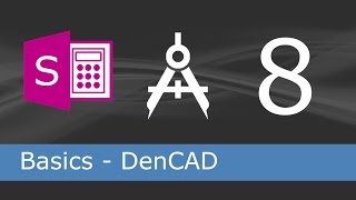 DenCAD Basic Bemaßung und Text einfügen [upl. by Petty]