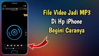 Cara Mengubah File Video ke MP3 di iPhone dan iPad  Video Jadi Audio [upl. by Ettenig]