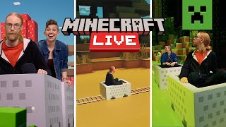 Minecraft Live 2023 A wild minecart ride [upl. by Aitnyc688]