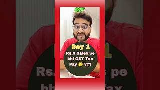 DAY 1 Do Ecommerce Sellers Really Have to Pay GST on Rs0 Sales  30dayschallenge ecommerce sell [upl. by Adama]