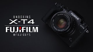 Fuji Guys  FUJIFILM XT4  Unboxing [upl. by Noffets997]