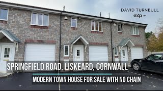 House For Sale  25 Springfield Road Liskeard Cornwall [upl. by Areem]