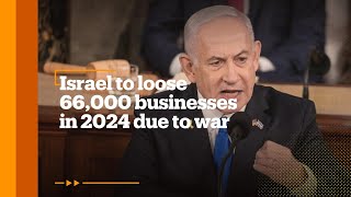 Israel Economy  60000 businesses to shutdown in 2024 [upl. by Isla]