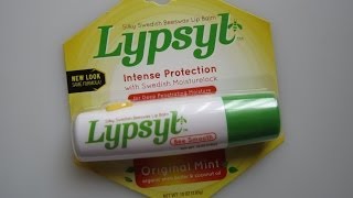 My Favorite Lip Balm  Lypsyl Lip Balm Review [upl. by Sel115]