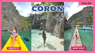 Lets go to PALAWAN Coron Tour A  Maquinit Hot Springs  ELLE ON THE GO [upl. by Skeie]