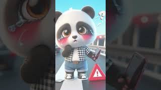 POCHO ki KAHANI panda cute animals shorts panda cartoon [upl. by Stalder902]