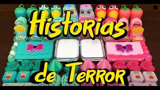 Storytime 👺Historias de terror 🔪 Slime con historias [upl. by Gut]