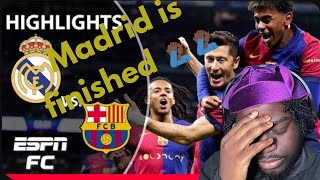 🚨 EL CLÁSICO REACTION 🚨 Barcelona Thrashes Real Madrid  My Take on LaLiga Highlights [upl. by Azelea]