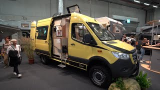 Wohnmobil 2022 in kompletter Handarbeit CS Reisemobile Independent Sprinter 4x4 Made in Germany [upl. by Nnaarat]