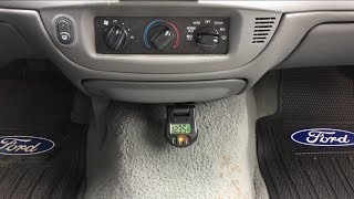 Crown Victoria  quotFixquot Stuck HVAC Controls [upl. by Yorker989]