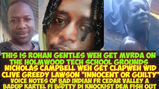 Voice Notes Wid Bad Indian Fr Cedar Valley A Bad Up Kartel Fi Him BTTYNicholas Campbell In or Guil [upl. by Nobel]