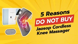 DONT BUY JAOSOP Cordless Knee Massager BEFORE WATCHING THIS VIDEO 😱💔 [upl. by Mcgraw]