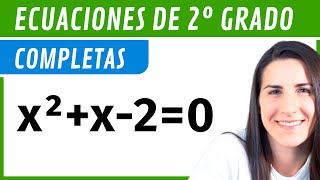 Ecuaciones de SEGUNDO GRADO COMPLETAS ✅ Fórmula General  Bhaskara [upl. by Agneta773]