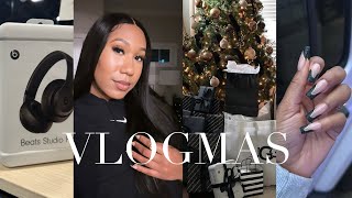 VLOGMAS  NEW NAILS ASMR GET UNREADY WITH ME SHOPPING MOVIE NIGHT  MORE  BROOKE KENNEDY [upl. by Nitin]