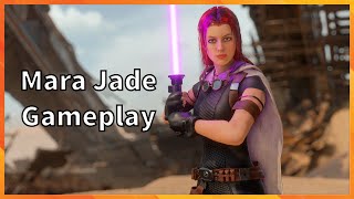 Mara Jade Gameplay Star Wars Battlefront 2 [upl. by Elleiram285]