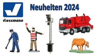 Viessmann Neuheiten 2024  Spur H0 und N [upl. by Dnyletak]