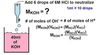 Chemistry  Acids amp Bases Fundamentals 17 of 35 AcidBase Titration Basics Ex 2 [upl. by Phillipe]