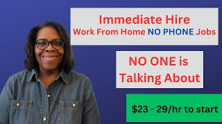 Immediate Hire  NO PHONE  Work From Home Jobs  Make Your Own Schedule onlinejobs2023 [upl. by Blanch]