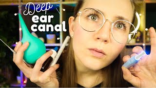 ASMR Deep AF Ear Canal Cleaning You Can Feel It [upl. by Grimbald]