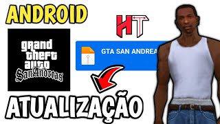 🔥GTA SAN ANDREAS DUBLADO E LEGENDADO PARA ANDROID ATUALIZADO 2024 ATUALIZAÇÃO ANÁLISE REVIEW [upl. by Irret]