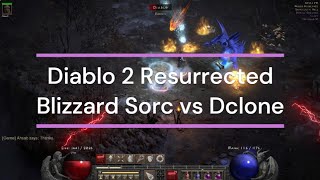 Blizzard Sorc vs Dclone [upl. by Gefen59]