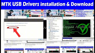 MTK USB Drivers Free install amp Download Windows 7 8 10 11 32bit amp 64bit [upl. by Balthazar]