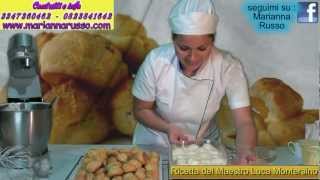 Ricetta bignè di Marianna Russo by Montersino 2parte [upl. by Nyrraf]