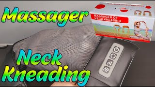 Massager of Neck Kneading [upl. by Ardeid]