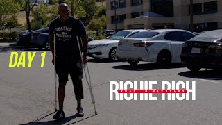 RICHIE RICH THE ROAD TO RECOVERY DAY 1 [upl. by Sirapal]