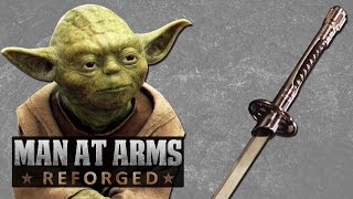 Star Wars Lightsaber Katana  MAN AT ARMS REFORGED [upl. by Dlonyer]