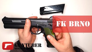 FK Brno 75 Field Pistol – How to Disassembly and Reassembly Field Strip [upl. by Suoivatra]