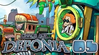 Lets Play Chaos auf Deponia 005 Deutsch HD  Süße Jungfern amp Apotheker [upl. by Gem154]