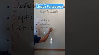 Tipos de Aposto português enem concursospúblicos aposto tiposdeaposto gramatica sintaxe [upl. by Pietje578]