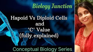 What is Haploid or Diploid Cells  C value l NEET  Boards [upl. by Sarine]