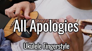 Nirvana  All Apologies Ukulele Fingerstyle [upl. by Latashia]