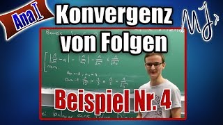 Konvergenz von Folgen mit Epsilon Definition beweisen  ausführliches Beispiel  Abschätzung erklärt [upl. by Normy]