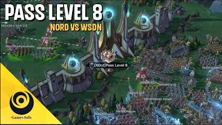 VIKING RISE WAR KVK PASS LEVEL 8  VIKING RISE [upl. by Iilek308]