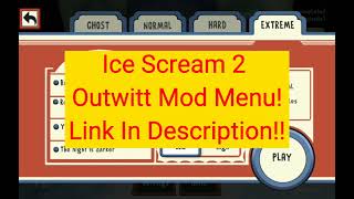 Ice Scream 2 Outwitt Mod Menu Link In Description [upl. by Traci]