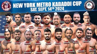 LIVE  New York Metro Kabaddi Cup 2024  USA Kabaddi [upl. by Asselem]