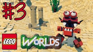 Ethan plays LEGO Worlds 3  BURNARD BAZOOKA [upl. by Hartill987]