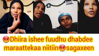 😡Niitiin dhiira ishee fuudhu dhabde na nyaattekaa😱 [upl. by Alecram]