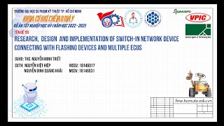 DT90  RESEARCH DESIGN AND IMPLEMENTATION OF SWITCH IN NETWORK DEVICE CONNECTING WITH FLAS [upl. by Paulina]