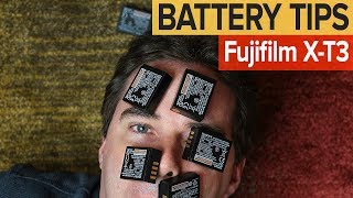 Fujifilm Battery Life Tips [upl. by Ellerad]