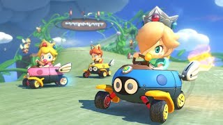 Mario kart 8 Deluxe all characters horns DLC inclued [upl. by Joana885]