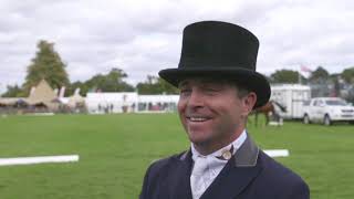 Land Rover Burghley Horse Trials 2019  Dressage Day 1 Ben Hobday [upl. by Erdnassak]