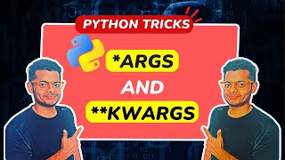 Python args kwargs [upl. by Ohcamac]