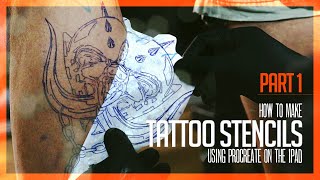 Making Tattoo Stencils [upl. by Sholom267]