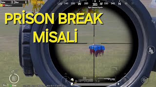 Prison BREAK Misali Pubg Mobile iki güzel maç [upl. by Atterual]